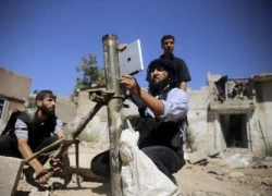 Phe đối lập Syria dùng iPad để ngắm bắn súng cối