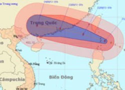 Siêu bão Usagi chậm rãi tiến vào Biển Đông