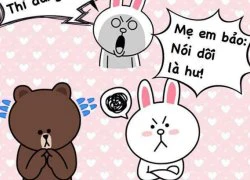 Siêu chế: Gấu Brown và thỏ Cony (P1)