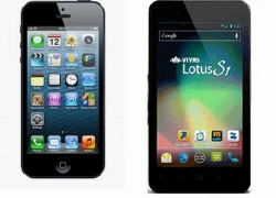 Smartphone giá rẻ Vivas Lotus S1 "ăn đứt" iPhone 5?