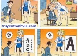 Truyện tranh vui 18 + : Thị lực x3 !