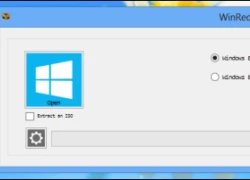 Thiên biến vạn hóa đĩa cài đặt Windows 8 với WinReducer