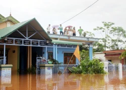 Tiếp tục ứng phó bão Usagi và lũ lên nhanh