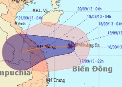 Tối nay, bão đổ bộ vào đất liền