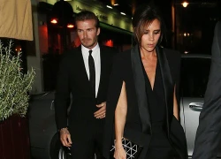 Vợ chồng Becks một tối dự hai bữa tiệc