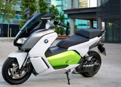 Xe máy điện BMW C Evolution 2014 chính thức lộ điện