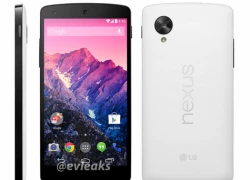 Ảnh báo chí Nexus 5 bản màu trắng, ra mắt 1/11