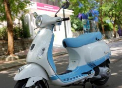 Ảnh thực tế Vespa LX bản đặc biệt hai màu sơn