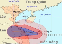 Áp sát miền Trung, tâm bão Nari dự kiến đổ vào Đà Nẵng