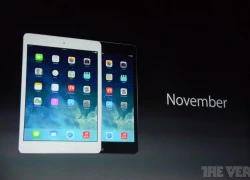 Apple giới thiệu "iPad Air", trở thành tablet nhẹ nhất thế gới