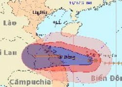 Bão số 11 gây gió mạnh trên đất liền