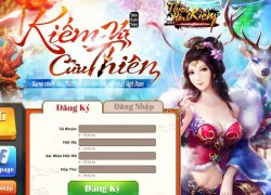 Bất ngờ xuất hiện teaser game Thiên Hành Kiếm