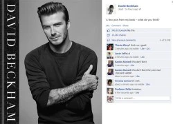 Beckham lịch lãm trong ảnh bìa sách mới