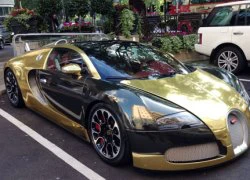 Bugatti Veyron Grand Sport mạ vàng