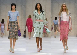 Burberry Prorsum Xuân Hè 2014: "Đóa hồng Anh quốc"