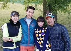 Cặp anh em hờ của &#8220;The Heirs&#8221; kiêu ngạo đọ tài chơi golf