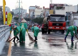 Cầu vượt vòng xoay Cây Gõ trước giờ thông xe