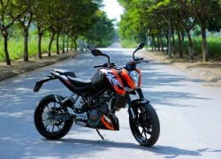 Chạy thử KTM Duke 125: Làn gió mới naked-bike trên phố