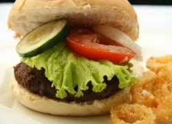 [Chế biến] - Bánh hamburger trứng