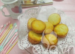 [Chế biến] - Bánh muffin hương vani