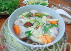 [Chế biến] - Bún mọc