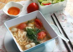 [Chế biến] - Canh chua cá viên