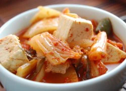 [Chế biến] - Canh kimchi đậu phụ