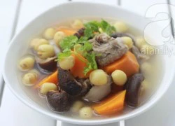 [Chế biến] - Canh sườn tam sắc