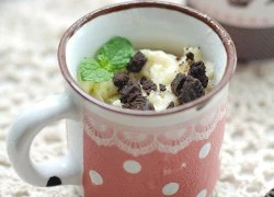 [Chế biến] - Kem sầu riêng mix bánh oreo