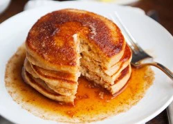 [Chế biến] &#8211; Pancake táo xốp