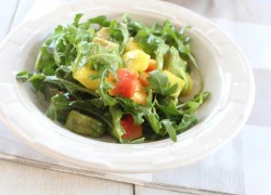 [Chế biến] - Salad tôm nướng và rau quả