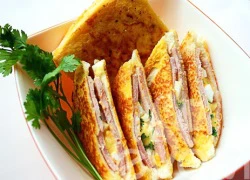 [Chế biến] - Sandwich kẹp thịt nguội