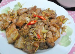 [Chế biến] - Thịt kho ruốc sả