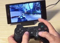 Có thể dùng tay cầm PS3 để chơi game trên các máy Xperia