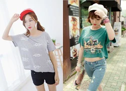 Crop T-Shirt xinh yêu và sáng tạo