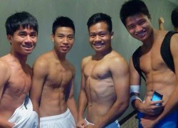 Dàn cầu thủ U19 Việt Nam khoe body cực khủng