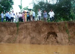 Đêm nằm nghe sông lở mà thót tim