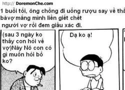 Doreamon siêu chế bựa : Nhậu say giết vợ