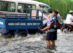 Giải pháp tạm không thể cứu TP HCM hết ngập do triều