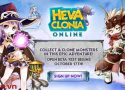 Heva Clonia Online đã chính thức khởi động giai đoạn Open Beta Test vào hôm qua