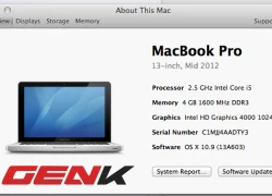 Hướng dẫn cài đặt mới Mac OS X Mavericks 10.9