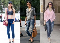 Jeans đẹp nhất khi mộc mạc