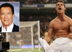 &#8220;Kẻ hủy diệt&#8221; Schwarzenegger khen ngợi cơ bắp của CR7