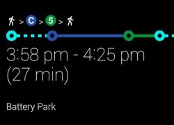 Kính Google Glass bổ sung thêm chức năng chỉ đường