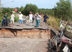 Lũ bất ngờ tràn xuống Bình Dương