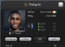 Lựa chọn đội hình trong FIFA Online 3 (P2): Đội hình 4-4-2