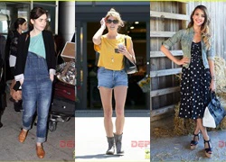 Mặc đồ denim đẹp như sao Hollywood