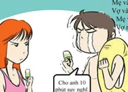 Mẹ và vợ, cứu ai trước?