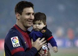 Messi chia sẻ sinh nhật con trai với cả thế giới