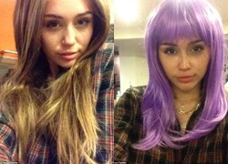 Miley Cyrus khoe tóc dài mừng Halloween